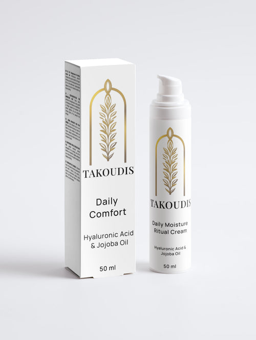 Daily Comfort — crème visage hydratante sans parfum TAKOUDIS, vue principale